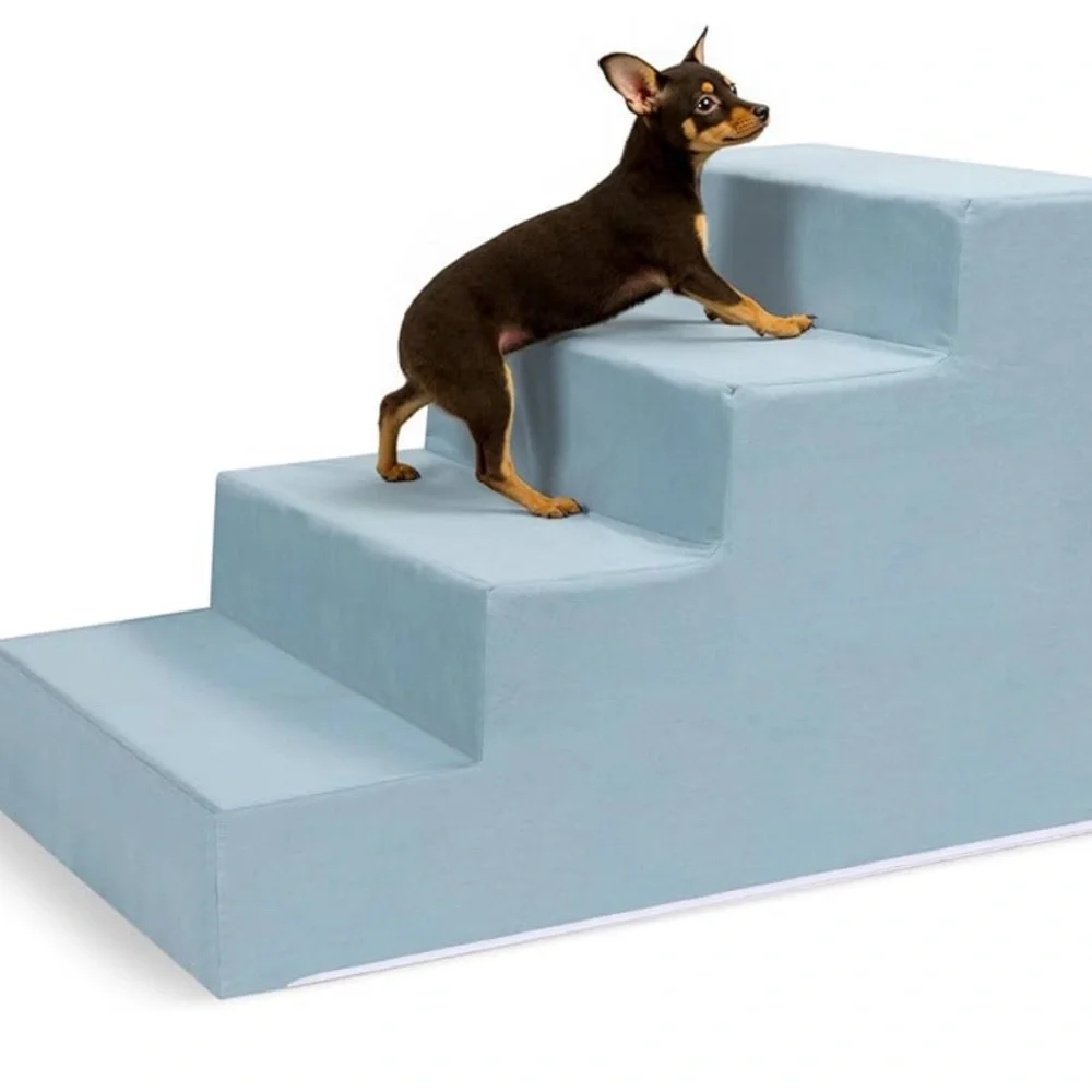 Light Blue Pet Stairs